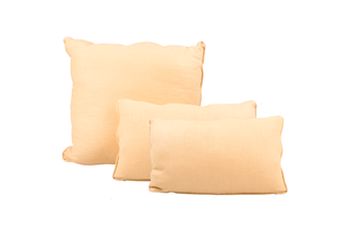 Gold Yellow Linen Cushion