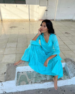 Turquoise Holbox Tunic