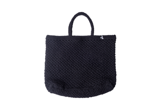 Black Macrame Bag