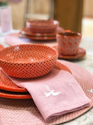 Pink Table Linens