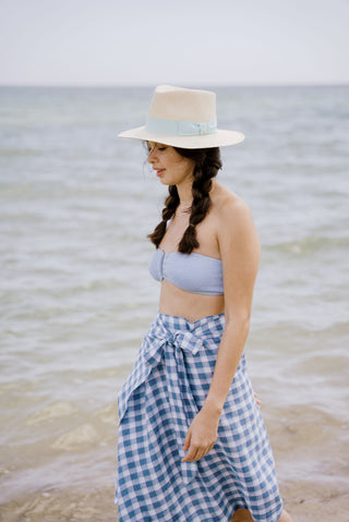 Isabel Sarong skirt | Blue